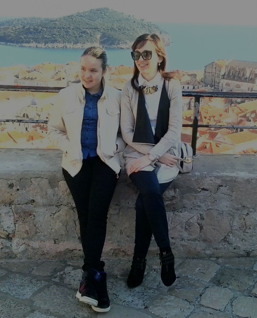 H. Kralj i mentorica E. Trivanović