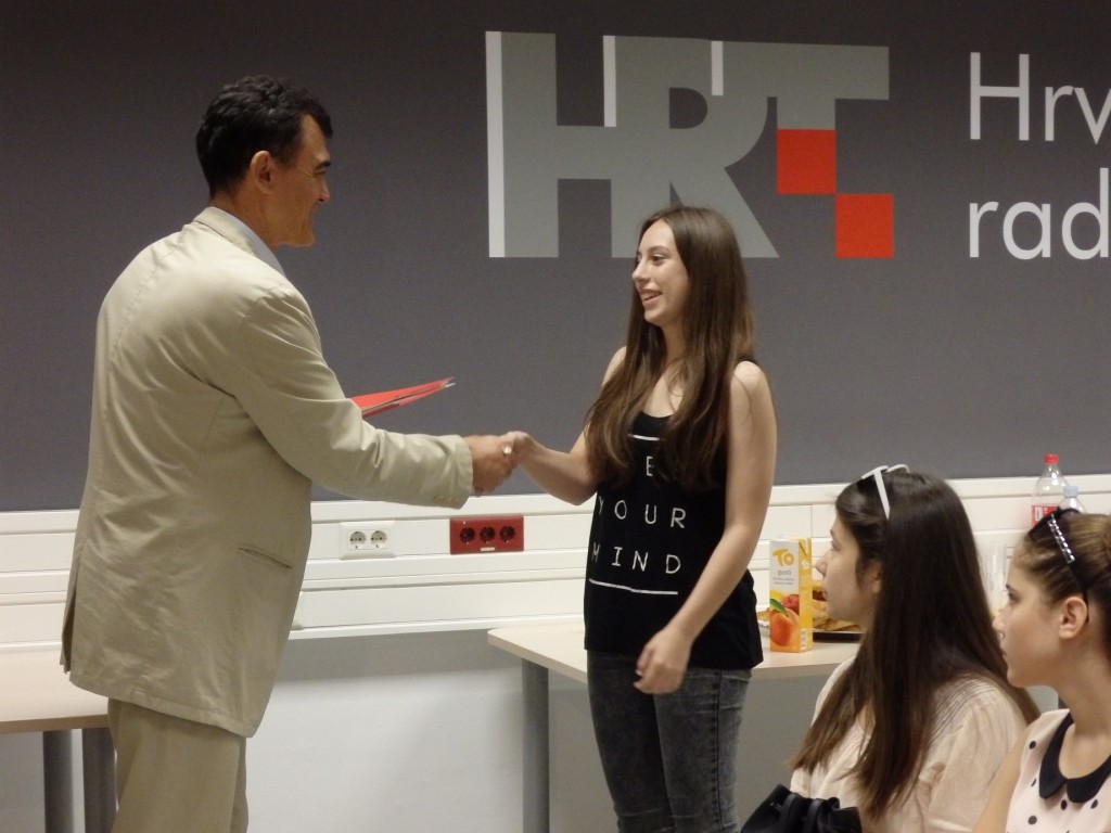 Ravnatelj Goran Radman i Antonija Kos