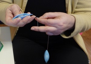 Čunci pomoću kojih se radi čunčana čipka