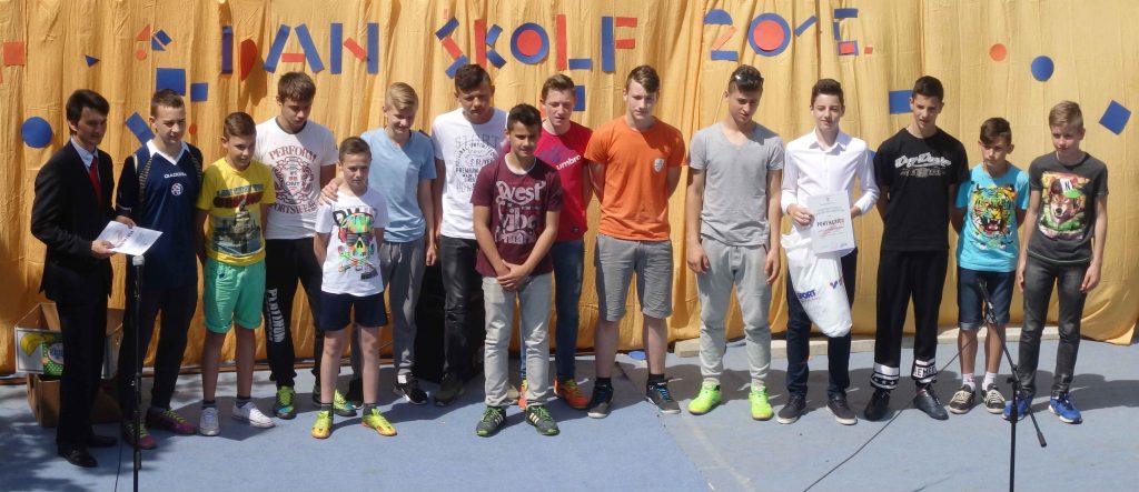 Muška rukometna ekipa- treće mjesto na županijskom