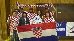 Helena Kralj i navijači, njeni roditelji i obitelji Podolski i Crnčić